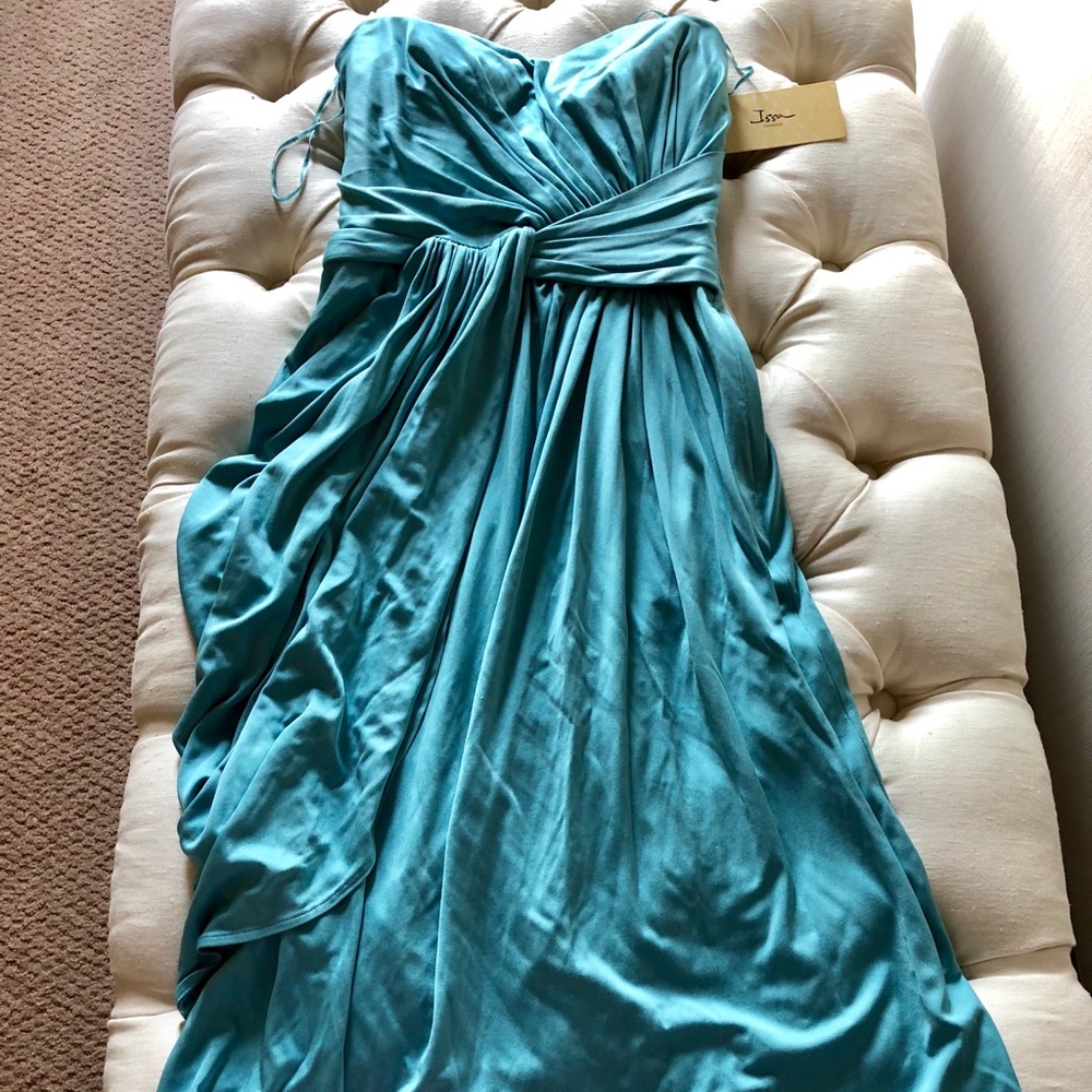 Issa London silk jersey gown